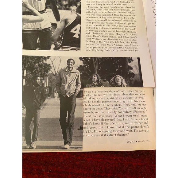 March 1981 Ebony MagazIne  with Featured Cover, “Sugar Ray Leonard’s - Picture 9 of 15